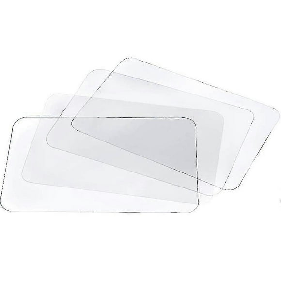 Clear Placemats Washable Placemats For Heat Resistant Non-slip Kitchen Placemats Table (8pcs)