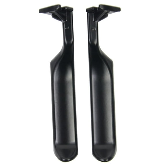 Black Metal Inside Door Handle Set LH RH For 1987-1996 Ford F150 F250 F350 Truck