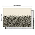 thumbnail image 5 of Romantic Cheetah Print Table Placemats Set of 6, Flax Linen Heat Resistant Wrinkle Free Mats with Abstract Animal Design for Aesthetic Dining Room, 5 of 5