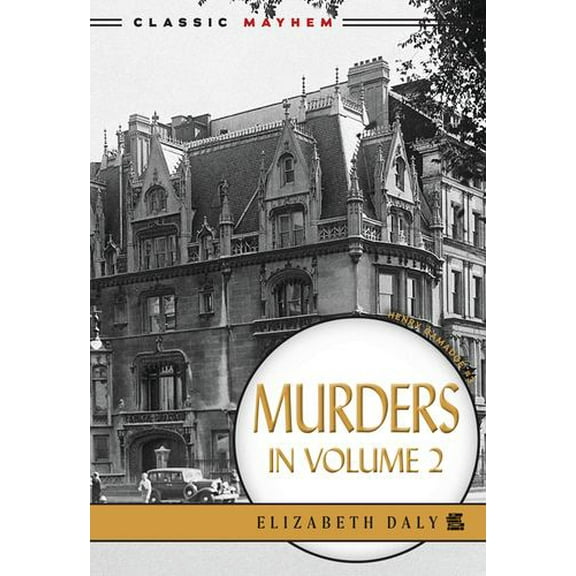 Murders in Volume 2 Binding: Paperback