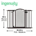 thumbnail image 4 of Ingenuity Doorway 42W Series Dog and Baby Gate - Espresso, 4 of 12
