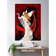 thumbnail image 2 of A Monster In Paris - Lucille & Francoeur Poster Wall Art, Modern Wall Decor For Living Room Bedroom, 12x18 UNFRAMED, 2 of 3