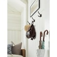 thumbnail image 3 of Amerock Aliso Transitional Double Prong Oil-Rubbed Bronze Wall Hook, 3 of 9