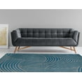 thumbnail image 2 of Capri Binya Blue Light Grey Area Rug 43 x 73 Transitional 100% Polypropylene, 2 of 6