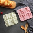 thumbnail image 4 of Flash Deals! Huayishang Cake Pop Mold Desert Cactus Silicone Baking Molds Ice Lattice Cubes Cake Chocolate Molds, Kitchen Essentials Clearance Sale Beige, 4 of 8