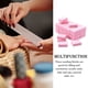 thumbnail image 4 of Minnieouse Mini bloque de limas de 50 piezas, pedicura de doble cara, manicura, pulidor de uñas colorido, herramientas de papel de lija Arte de uñas Rosa, 4 of 6