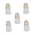 thumbnail image 2 of oshhni 5Pcs B22 to E27 Light Socket Adapter Height 6.5cm Lamp Base to Screw, 2 of 9