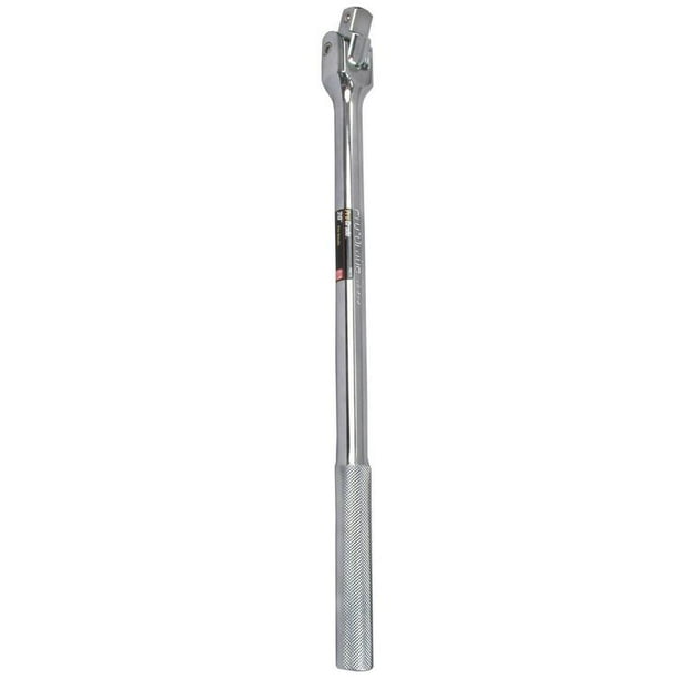 20 Inch Extra Long Reach Breaker Bar Flexible Head Ratchet Swivel End 3