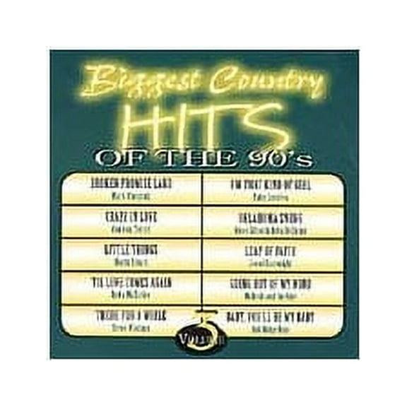 BIGGEST COUNTRY HITS OF THE 90S, VOL. 3 (076742081522)