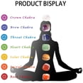 thumbnail image 2 of 14 Pcs Premium Crystals Kit 7 Chakra Set Hexagonal Column Irregular Yoga Stone Spiritual Massage Stone Labradorite, 2 of 8
