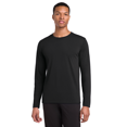 thumbnail image 5 of Gildan Men's Softstyle Long Sleeve T-Shirt, Durable Crew Neck Classic Fit Tee, Black, 3XL, 5 of 6