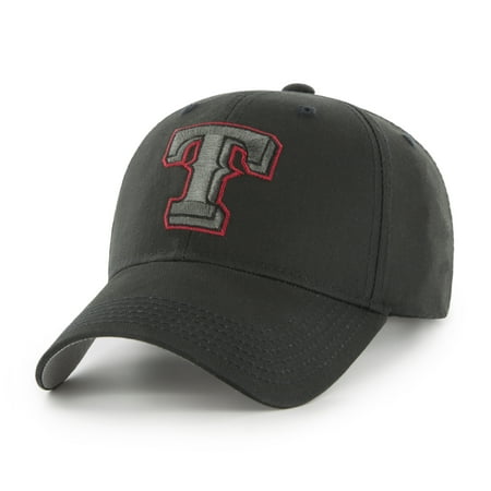 MLB Texas Rangers Black Mass Basic Adjustable Cap/Hat by Fan Favorite
