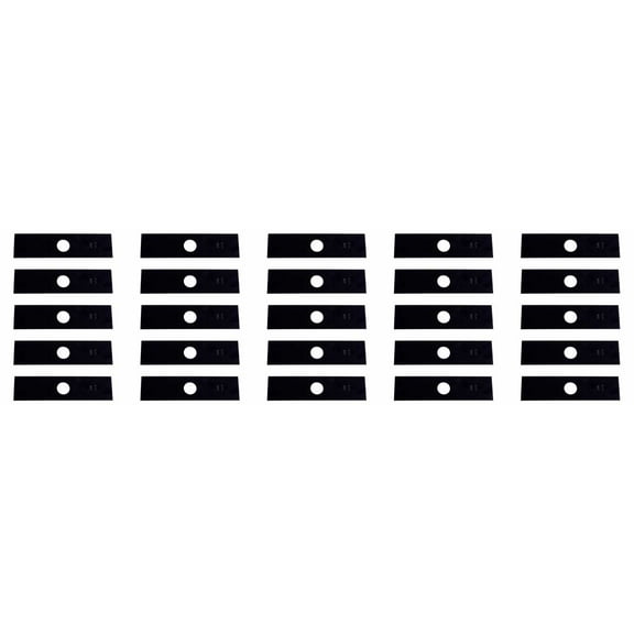 25 Edger Blades Heat Treated Craftsman® Echo® Husqvarna® Stihl® RYOBI® Red Max