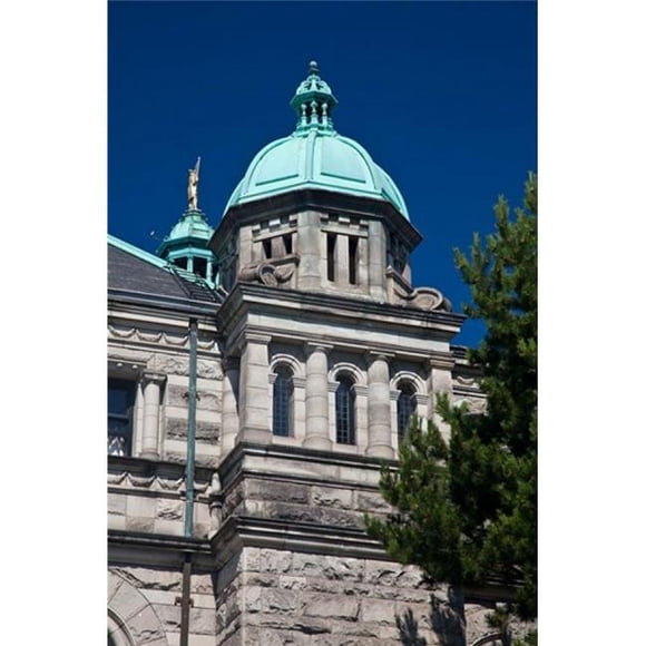 Posterazzi PDDCN02TEG0103 British Columbia Victoria Close Up of Parliament Building Poster Print by Terry Eggers - 19 x 29 in.