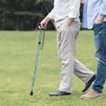 thumbnail image 4 of GASTROPOD 2026 New Aluminum Alloy 4/3 Adjustable Elderly Cane Lightweight Absorbing Straight/Crooked Handle Hiking Stick Walking Staff for Trekking for Walking,Hiking,Trekking,Outdoor,Travel, 4 of 6