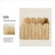 thumbnail image 5 of 2X Cesta con Borde Festoneado, Cestas de Almacenamiento de Mimbre, Cestas Organizadoras Tejidas A Mano para Estantes, Diseño de Cuerda de Papel, 5 of 5