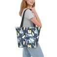 thumbnail image 3 of Japuie Penguin Arctic Adventure Print Women's Crossbody Tote Handbag,Shoulder Bag,Casual Tote,Satchels Crossbody Purse,Top-handle Tote Handbag,for Travel College Work, 3 of 7