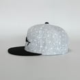 thumbnail image 2 of WITHMOONS Snapback Cap Keith Haring Signature Embroidered Hat CR21215 (White), 2 of 2