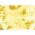 thumbnail image 1 of Ahgly Company Indoor Rectangle Abstract Yellow Modern Area Rugs, 5' x 7', 1 of 4