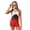 Cute Ladybug Leaf, variant on Big Girls Two Piece Swimsuits Boyshort Tankini Bathing Suits Cartoon Ladybug Print Sleeveless Swimwear