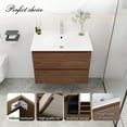 thumbnail image 6 of 30 inch Bathroom Vanity with Sink,Mordern Floating Bathroom Cabinet,Wall Mounted Vanity, 6 of 13