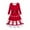 Z-Black, variant on KaLI_store Girls' Dresses Girl Princess Christmas Flower Dress for Wedding Birthday Party Red,6-7 Years