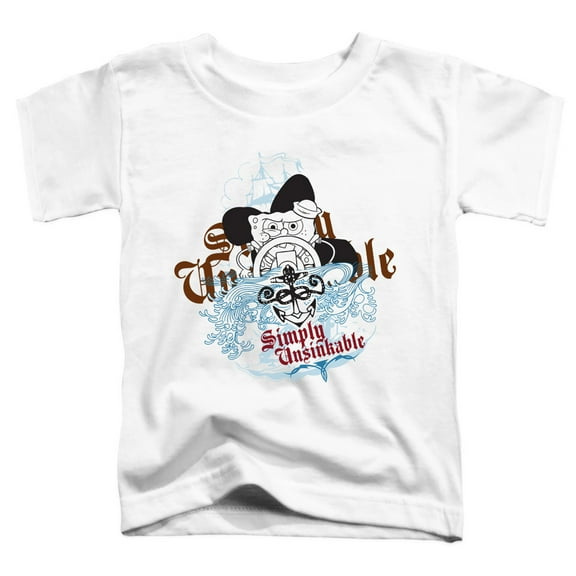 Spongebob Simply Unsinkable Unisex Toddler T Shirt