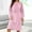 A38 Pink, variant on Women's Fuzzy Fleece Nightgowns Long Sleeve Warm Sleepwear Oversized Plush Loungewear Dress Cozy Winter Fluffy Sleep Shirts Casual Loose Nightshirt
