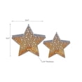 thumbnail image 3 of Maison Concepts Candle Holder Metal Cutout Black Star Tealight Holder Set Of 2 - 10.5 L x 2.25 W x 10.5 H, 3 of 3