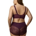 thumbnail image 4 of ELILA Dark Plum Stretch Lace Softcup Bra, US 44DDD/F, UK 34E, NWOT, 4 of 4