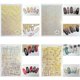 thumbnail image 4 of 12 Sheets Metallic Self-Adhesive Nail Stickers for Women, 3D Metallic Star Moon Leaf Line Nail Design Stickers Decals Manicure Fingernail Decorations, 4 of 4