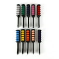 thumbnail image 5 of Hair Color Comb Disposable Hair Color Comb Mini Hair Color Chalk Single Hair Color Comb Flower Dark purple flowers, 5 of 5