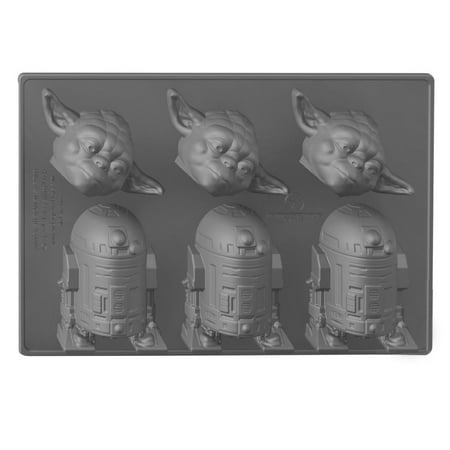 Star Wars Silicone Ice Cube Tray: Yoda and R2-D2