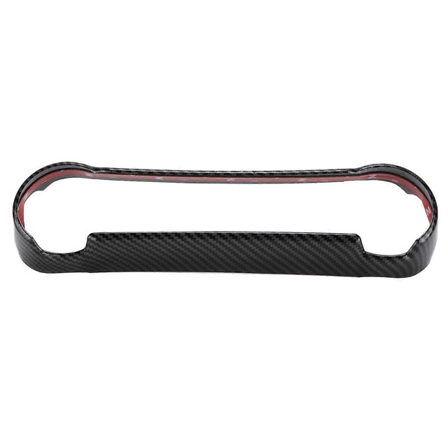 Central Control Air Conditioning Panel Cover Trim Frame Carbon Fiber Style Decor Replacement for RAV4 2019?2021