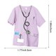 thumbnail image 3 of Colgante de uniforme de trabajador de la salud personalizado plano de acrílico 2D, ideal para decoraciones del Día de la Enfermera, regalos. No incluye llavero., 3 of 6