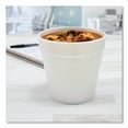 thumbnail image 5 of Foam Containers, Squat, 16 oz, White, 25/Bag, 20 Bags/Carton | Bundle of 2, 5 of 7