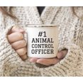 thumbnail image 3 of Koyal Wholesale Stainless Steel Campfire Coffee Mug Thank You Gift, #1 Animal Control Officer, 3 of 4