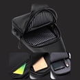 thumbnail image 4 of Men's Large Crossbody Chest Bag, Water-Resistant Sling Pack with USB Port, Anti-Theft Travel Shoulder Bag for Outdoors, Holds 7.9-Inch Tablet, 4 of 9