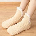 thumbnail image 5 of ameIAEA Kids Fuzzy Slipper Socks Toddler Non-Slip Warm Fleece Lined Indoor Socks for Boys Girls 2 Pack, 5 of 7