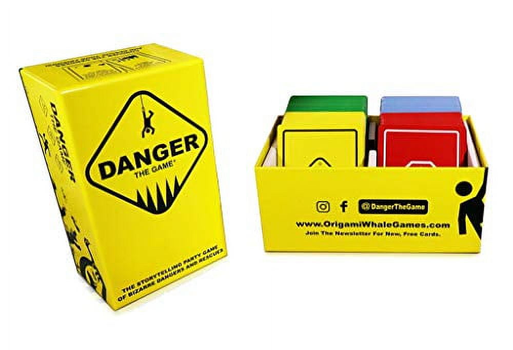 Danger The Game: The Storytelling Party Card Game of Bizarre Dangers and Rescues