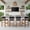 Black, variant on Christopher Knight Home Patio Wicker Counter Height Bar Stools, Acacia Wood Frame, Green, Set of 2