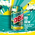 thumbnail image 3 of Mountain Dew Soda Pop, Baja Blast, 12 fl oz Cans, 12 Pack, 3 of 7