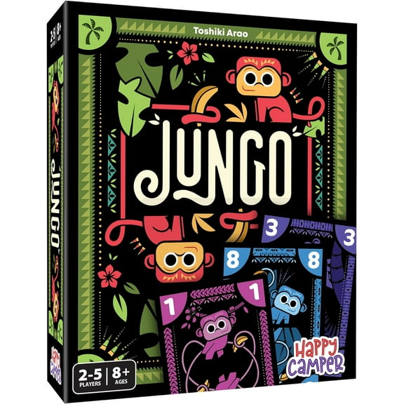 Happy Camper - JUNGO: A Simple Card Game of Not-so-Simple Choices
