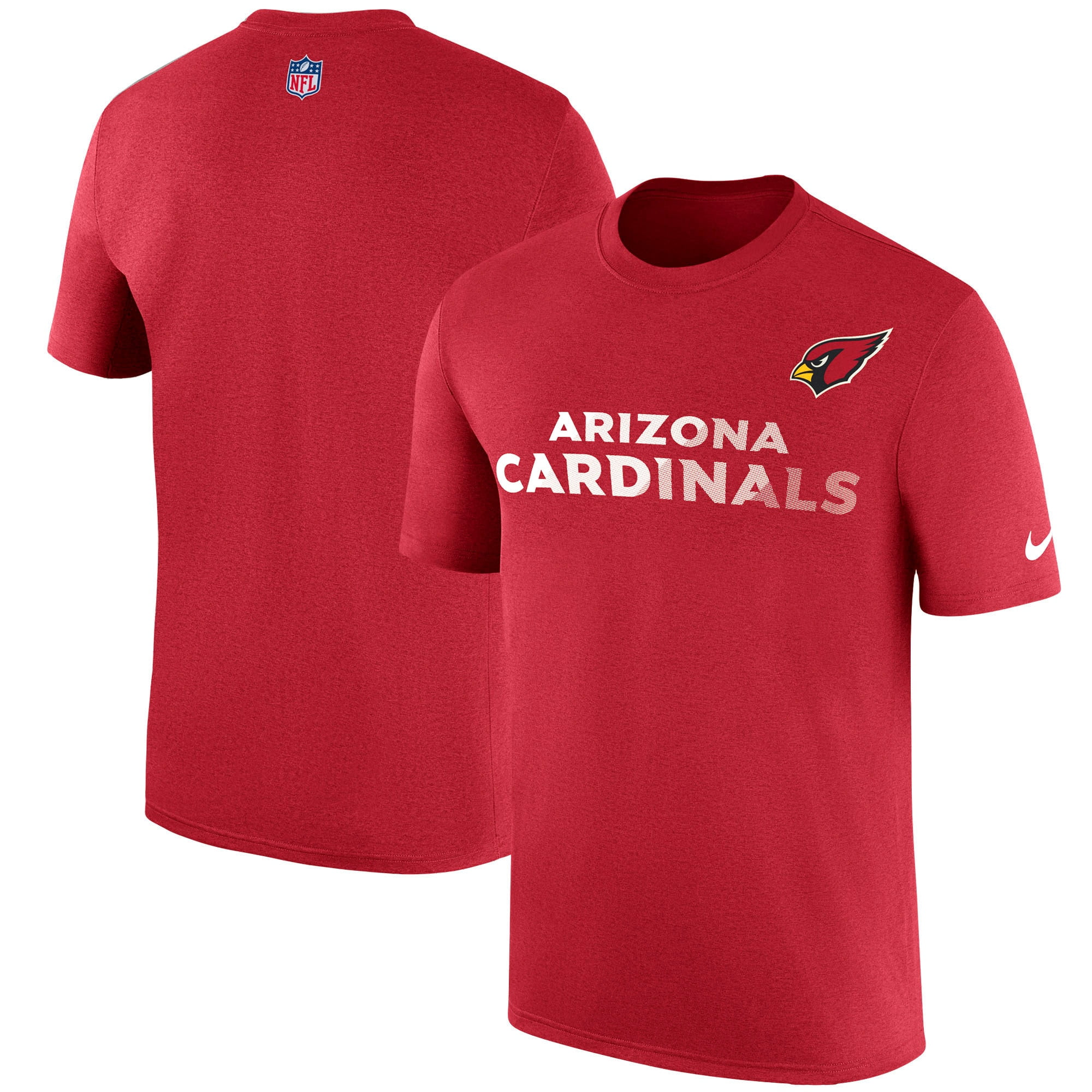 Arizona Cardinals Nike Sideline Legend Team Performance T-Shirt ...