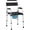 Black, variant on Folding Bedside Commode, 7 Height Adjustable Commode Chair for Toilet, Portable Toilet Commode, Drop Arm Commode with Backrest, Foldable Potty Chair Durable Toilet Chair for Adults and Seniors