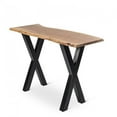 thumbnail image 1 of Live Edge X-Base Console Table, 1 of 4