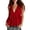 Red, variant on Women's Summer Tops Elegant V Neck Sleeveless Tank Top Blouse For Spring Casual