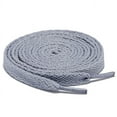 thumbnail image 4 of 1Pair 24 27 36 45 63 72 Inch Flat Shoelaces Replacement for Sneakers Gray Blue, 4 of 8