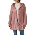 thumbnail image 2 of Pyhlmscde Women's Lightweight Casual Winter Coat Outwear Cardigan, Cardigan Sweaters for Women, Womens Jacket, Coats for Women, 2 of 6