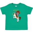 thumbnail image 3 of Inktastic African American Boy, Little Cowboy, White Horse Boys Baby T-Shirt, 3 of 5